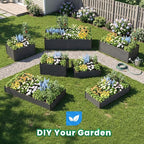 Quictent Galvanized Raised Garden Bed 8x4x1 Ft Metal Planter Box - Image 7