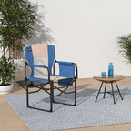 SUNNYFEEL Camping Directors Chair, Heavy Duty, Oversized Portable Folding Chair - Image 2