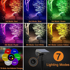 Solar Spot Lights Outdoor Color Changing, Christmas IP65 Waterproof Landscape - Image 5