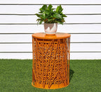 HFHOME Set of 3 Heavy-Duty Round End Side Table, Coffee Table - Image 5