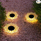 Roaming Acrylic Petal Bury Light 3-Pack Suitable by RoamingLight