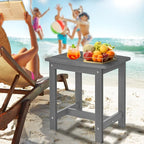 Y&M Outdoor Side Table, HIPS Adirondack Small Single Table, Waterproof Square - Image 5