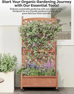 GarveeLife 1PC Wood Planter Box - Image 6