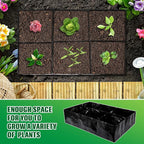 Woanger 8 Pcs 35 Gallon Fabric Raised Garden Bed Garden Bags to Grow Vegetables - Image 6