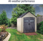 Rubbermaid Resin Outdoor Storage Shed - Image 6