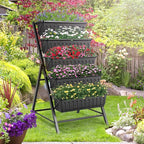 Suyncll Vertical Raised Garden Bed Planter Box, 5 Tiers Vertical Garden Planter - Image 6