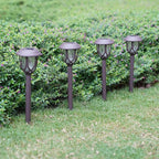 EXCMARK 10 Pack Solar Lights Outdoor Decorative Garden Yard Lights - Image 6