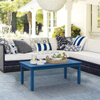 LUE BONA Outdoor Coffee Table, HDPS Patio Coffee Tables - Image 2