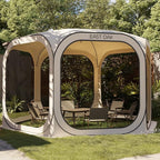 East Oak Screen House Tent Pop-Up, Portable Screen Room Canopy Instant Screen by EASTOAK