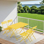 MELLCOM 5-Piece Foldable Patio Dining Set - Image 9