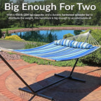 Sunnydaze Quilted Outdoor Hammock - Image 6