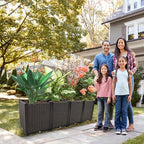 Large Planters for Outdoor Plants pots Elevated Garden Boxes Raised Garden Bed - Image 6