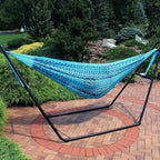 Sunnydaze Handwoven XXL Thick Cord Mayan Double Hammock - Image 9