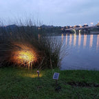 HEX 30X Twin Solar Spotlight Warm White LED Waterproof Dimmable Dusk to Dawn - Image 8