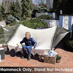 Sunnydaze Woven Double Hammock for Outside - Image 5