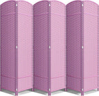 Sorbus 6-Panel Black Room Divider by Sorbus