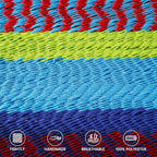 Lazy Daze Hammocks 10.5 FT Double 2 Person Caribbean Rope Hammock, Hand Woven - Image 3
