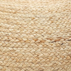 REDEARTH · Jute Circular Jute Pouf Ottoman - Image 6