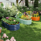Galvanized Metal Planter Raised Garden Bed Kit - Image 7