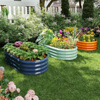 Metal Planter Garden Flower Bed Raised Beds - Image 6