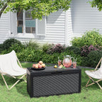 Outdoor Storage Box, Resin Deck Boxes Indoor and outdoor, Waterproof Storage - Image 5