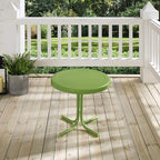Crosley Furniture Griffith Weather Resistant Retro Metal Outdoor Side Table - Image 6