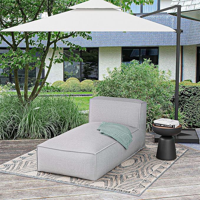 Outdoor Bean Bed Chair Sun Lounger, Outdoor Couch Sofa - Image 3