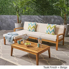 Christopher Knight Home Grenada Sectional Sofa Set | 5-Piece 3-Seater | - Image 3