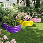 Galvanized Metal Planter Raised Garden Bed Kit - Image 7