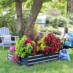 Sunnydaze 11.75" H Raised Metal Garden Bed - Image 7