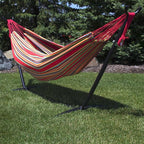 Sunnydaze Double Brazilian Cotton Hammock - Image 3