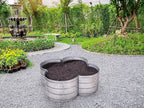 Plant & Plot Galvanized Raised Garden Beds Outdoor // 3×3×1 ft Planter Raised - Image 6