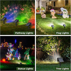 Kingsyard Solar Color Changing Lights 8 Colors, USB & Solar Powered Solar - Image 5