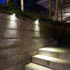 MINI 50X Twin Solar-Powered Cast Aluminium Warm White LED Spotlight 60-100 - Image 7