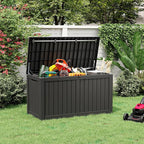 Outdoor Storage Box, Resin Deck Boxes Indoor and outdoor, Waterproof Storage - Image 7