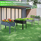 Vengarus Galvanized Raised Garden Bed Outdoor - Image 8