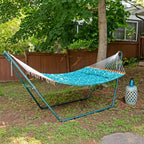 Sunnydaze Quilted Outdoor Hammock - Image 2