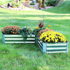 Sunnydaze 11.75" H Raised Metal Garden Bed - Image 7