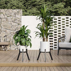 Adjustable Plant Stands Set of 2, Metal Small Plant Holder, Heavy Duty Stable - Image 4