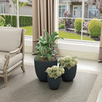 Kante 18", Outdoor Indoor Large Planter Pots - Image 4