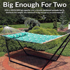 Sunnydaze Quilted Outdoor Hammock - Image 6